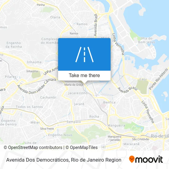 Avenida Dos Democráticos map