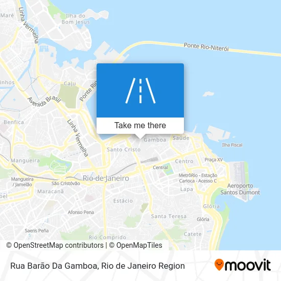 Rua Barão Da Gamboa map
