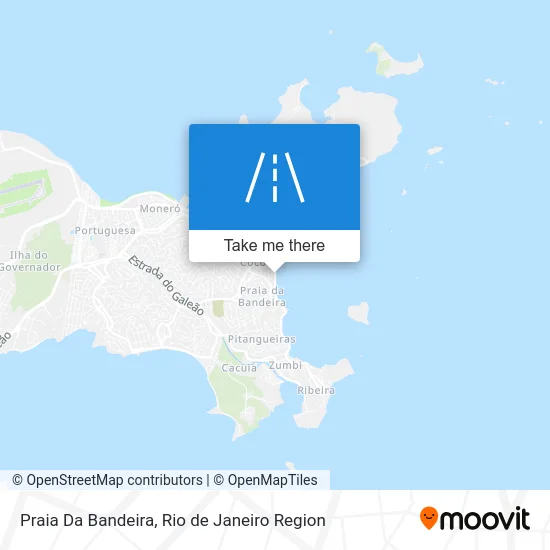 Praia Da Bandeira map