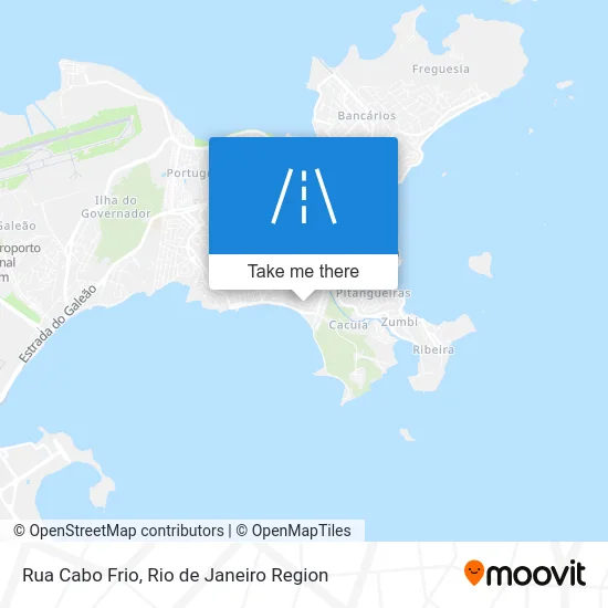 Rua Cabo Frio map