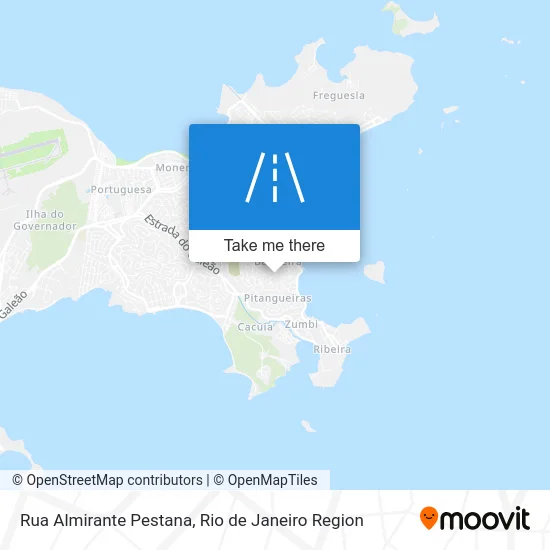Rua Almirante Pestana map