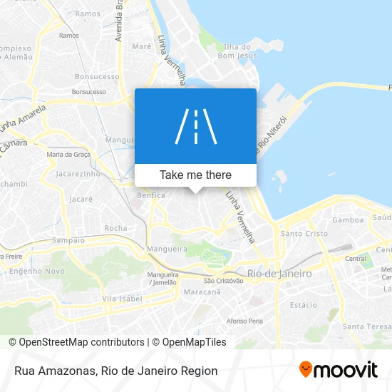 Rua Amazonas map