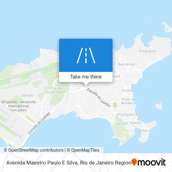 Avenida Maestro Paulo E Silva map