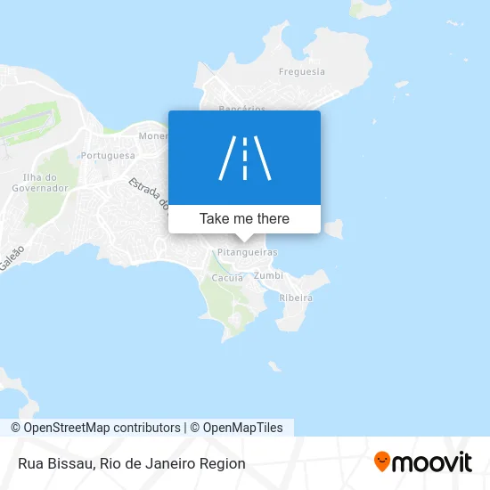 Rua Bissau map