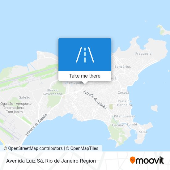 Avenida Luiz Sá map