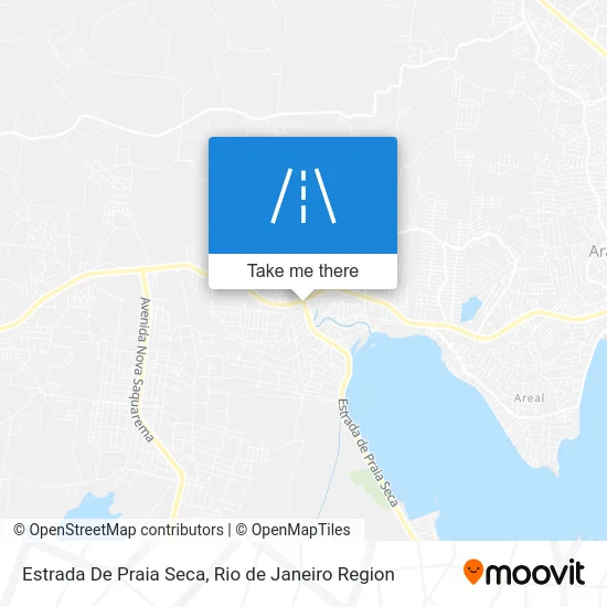 Estrada De Praia Seca map