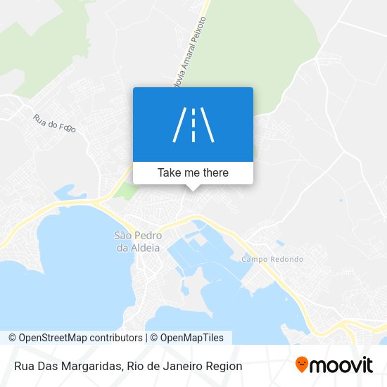 Rua Das Margaridas map