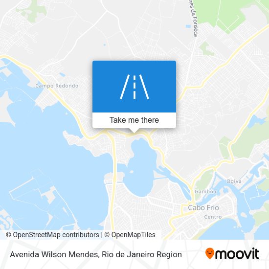 Avenida Wilson Mendes map