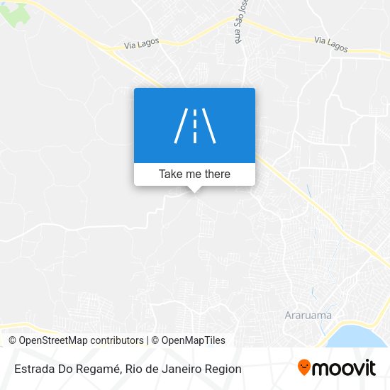 Estrada Do Regamé map