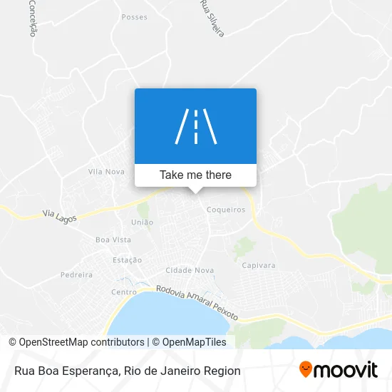 Rua Boa Esperança map