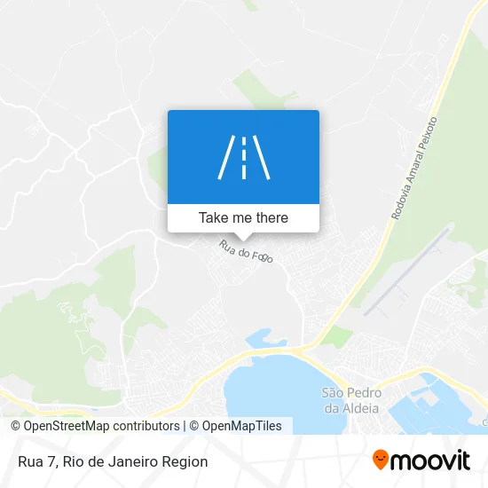 Rua 7 map