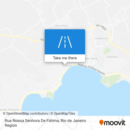 Rua Nossa Senhora De Fátima map