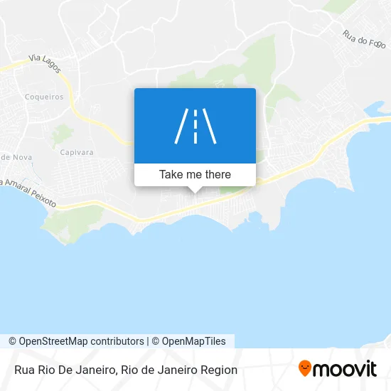 Rua Rio De Janeiro map