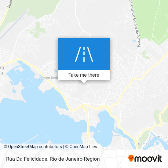 Rua Da Felicidade map