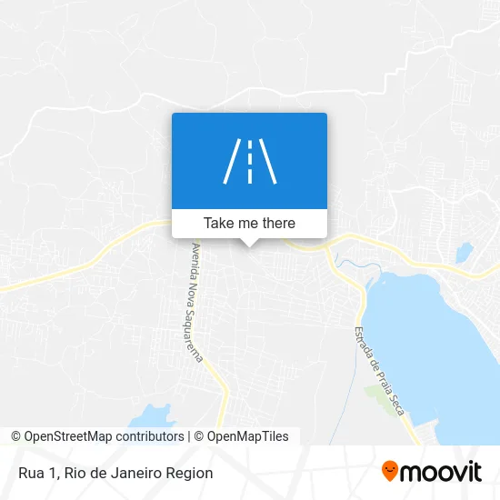 Rua 1 map