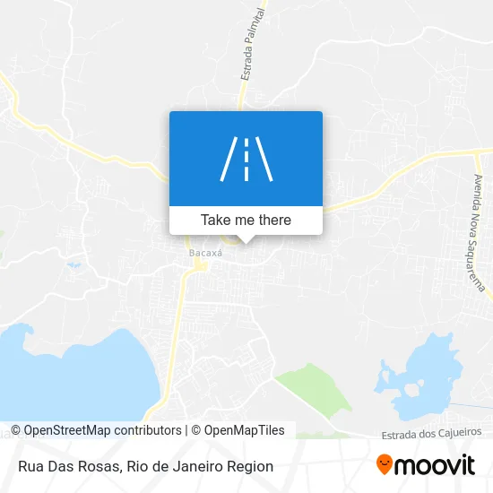 Rua Das Rosas map