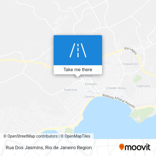 Rua Dos Jasmins map