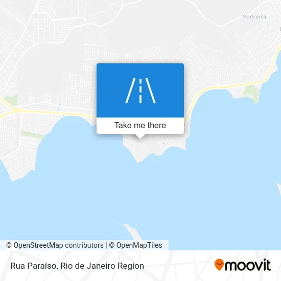 Rua Paraíso map