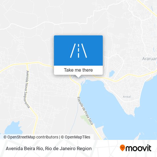 Mapa Avenida Beira Rio