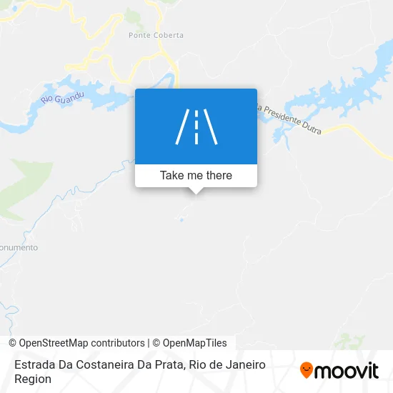 Estrada Da Costaneira Da Prata map