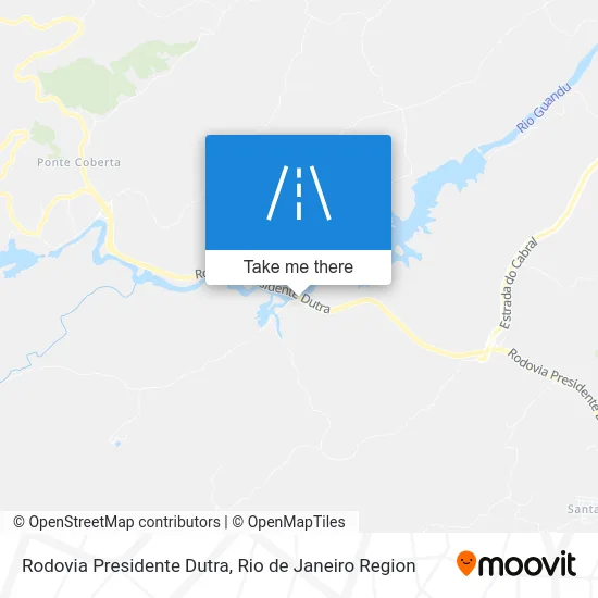 Rodovia Presidente Dutra map