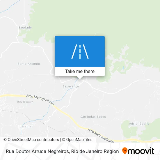 Rua Doutor Arruda Negreiros map