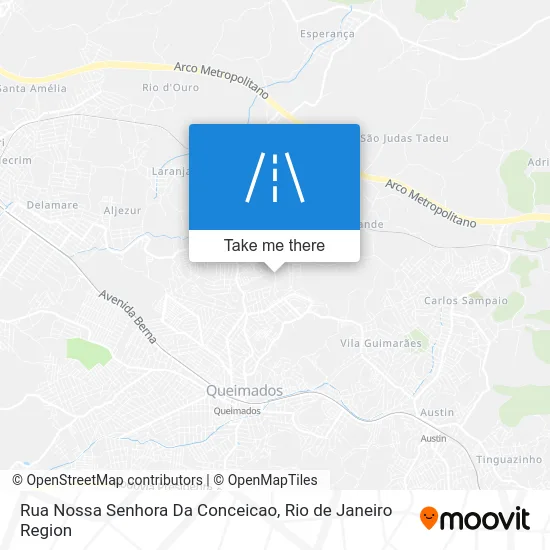 Rua Nossa Senhora Da Conceicao map
