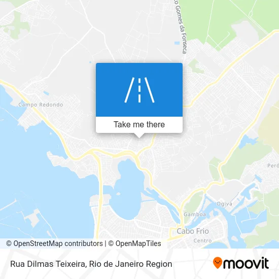 Rua Dilmas Teixeira map