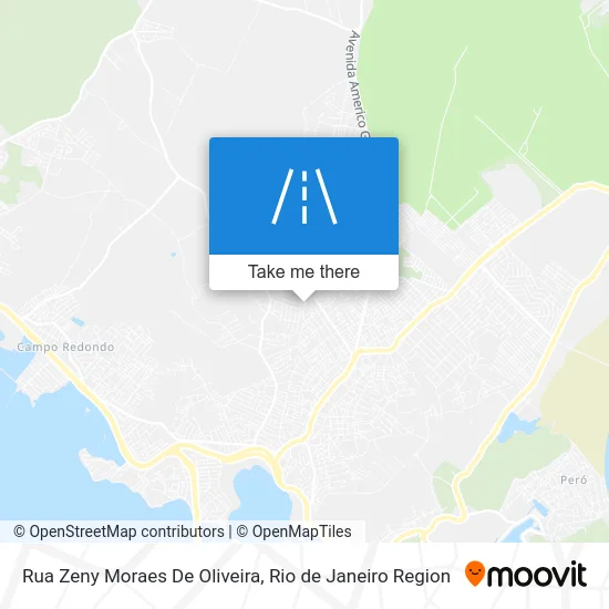 Rua Zeny Moraes De Oliveira map