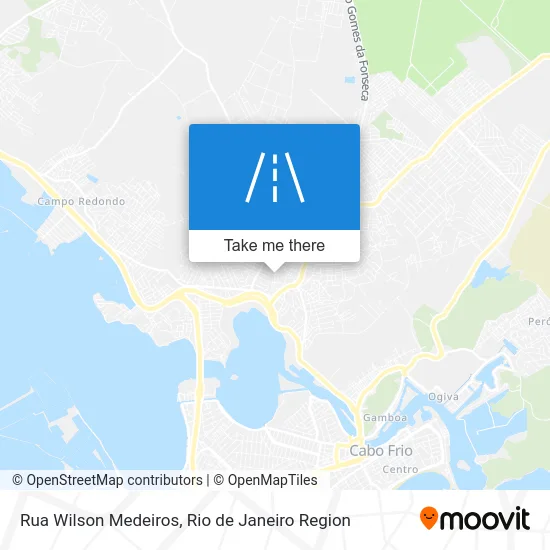Rua Wilson Medeiros map