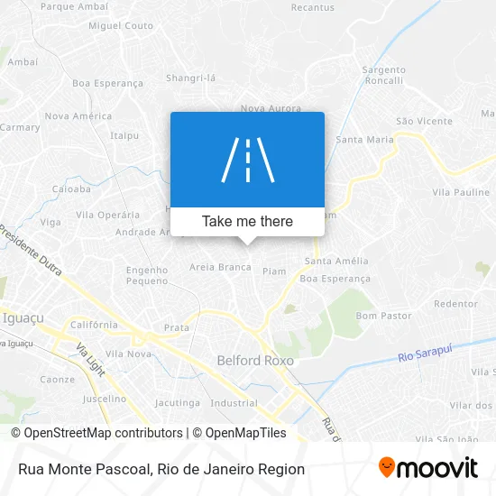 Rua Monte Pascoal map