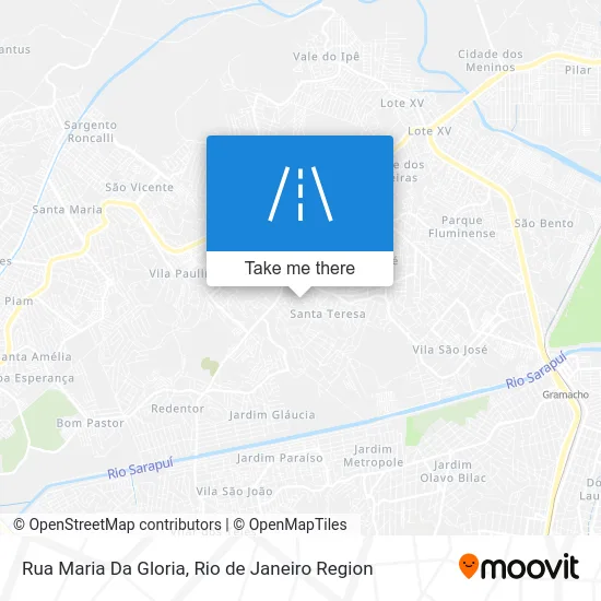 Rua Maria Da Gloria map