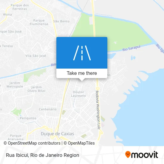 Rua Ibicui map