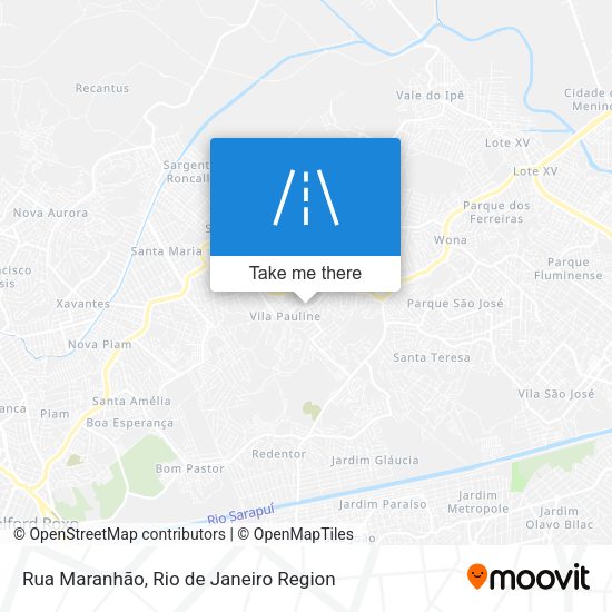 Rua Maranhão map