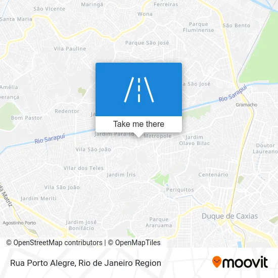 Rua Porto Alegre map