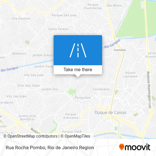 Rua Rocha Pombo map