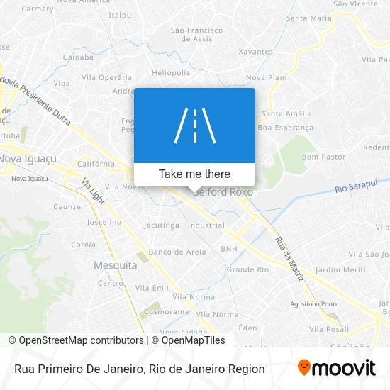 Rua Primeiro De Janeiro map