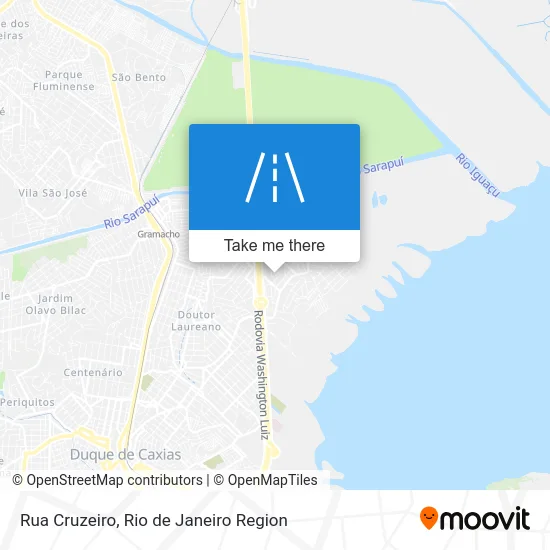 Rua Cruzeiro map