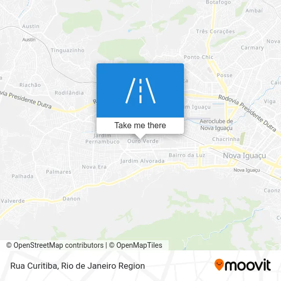 Rua Curitiba map