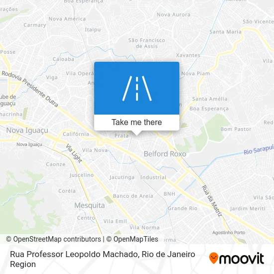Rua Professor Leopoldo Machado map