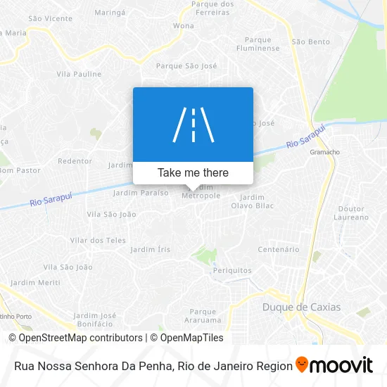 Rua Nossa Senhora Da Penha map
