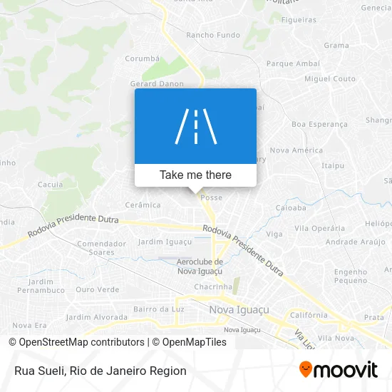 Rua Sueli map