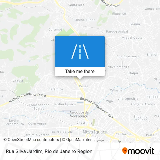 Rua Silva Jardim map