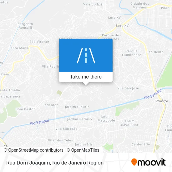 Rua Dom Joaquim map
