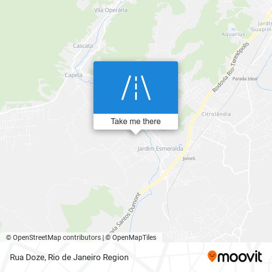 Rua Doze map