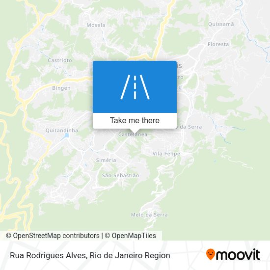 Rua Rodrigues Alves map