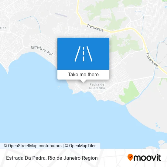 Estrada Da Pedra map