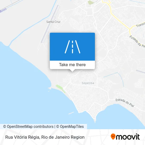 Rua Vitória Régia map