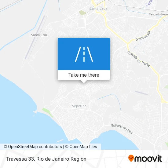 Travessa 33 map