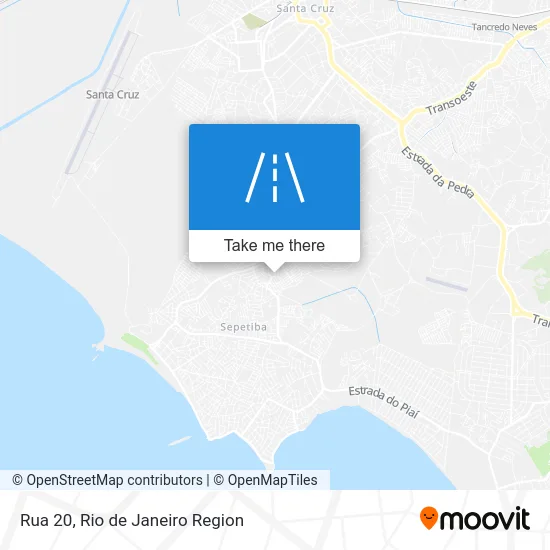 Rua 20 map